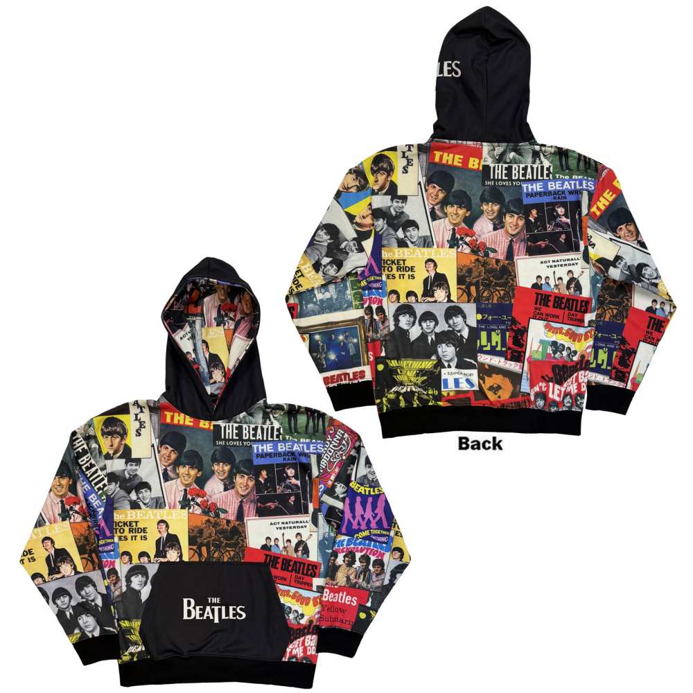 The Beatles - Sgt Pepper Kapuzenpullover/hoodie - Schwarz/Mehrfarben